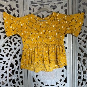 Floral Fringe Blouse